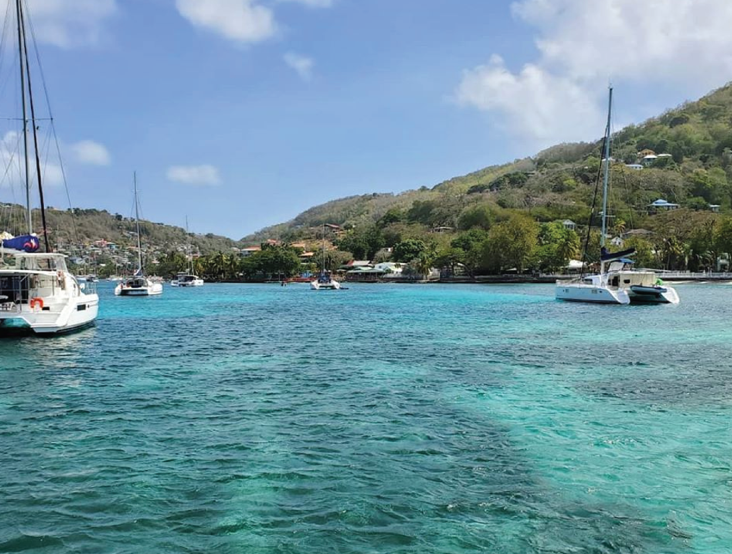 Island exploration during a Caribbean sailing holiday